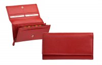 Dámská kožená peněženka LW-109 červená + doprava zdarma, Neus
