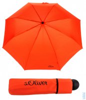 deštník skládací s.Oliver Fruit-Cocktail - oranžový 70801SO18, s.Oliver