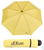 Deštník skládací s.Oliver Fruit-Cocktail 70801SO21 žlutý, s.Oliver