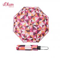 Dámský deštník Enjoy Colour Square 70805SO18-01 růžový, s.Oliver