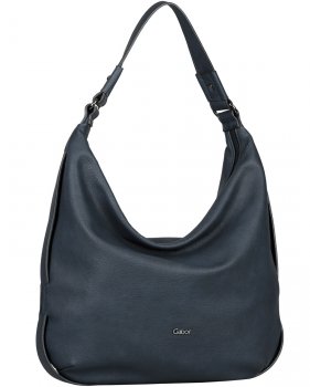 Dmsk velk tmav modr kabelka MALU Hobo bag 8724-53, Gabor