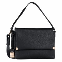 Gela Flap Bag M Black � elegantn� d�msk� �ern� kabelka 011648, Gabor