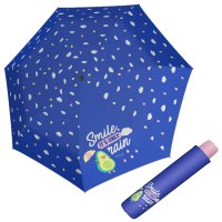 Dětský skládací deštník Kids Mini RAINY DAY AVO 700365MW02 modrý/růžový, Doppler