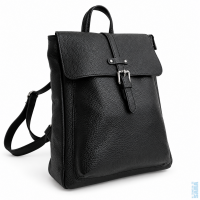 Ko�en� batoh d�msk� 6007 �ern�, SARA BAGS