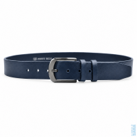 Ko�en� p�nsk� p�sek ZK010-56 v modr� barv�, Penny Belts