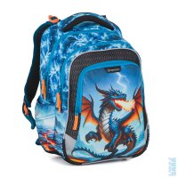 �koln� batoh pro d�ti LUMI 26 D � drak, lehk� ergonomick� batoh, Bagmaster