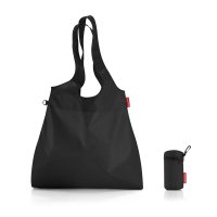 Skládací nákupní taška do kabelky Mini Maxi shopper L black - AX7003, Reisenthel
