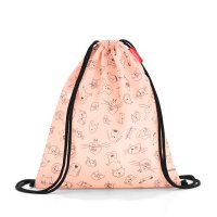 Sek na pezvky - vak na tlocvik mysac kids cats and dogs rose IC3064, Reisenthel