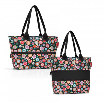 Elegantn nkupn kabelka shopper e1 happy flowers RJ7048, Reisenthel