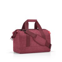 Elegantn dmsk cestovn taka Allrounder M twist maroon MS3104 bordov, Reisenthel