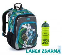 Školní batoh pro prvňáčky BAGMASTER NINY 21 A + lahev R&B zdarma, Bagmaster