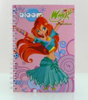 Mal poznmkov blok A6 - Holka bloom 040639, Winx