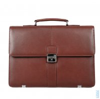 P�nsk� ko�en� aktovka s kapsou na notebook 13,3" 112-5056 hn�d� Walter, Arwel