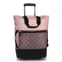 Elegantní nákupní taška na kolečkách 10422-2100 Punta Wheel růžová, fabrizio