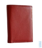 dámská peněženka a pouzdro na doklady P-1253 červená, HELLIX