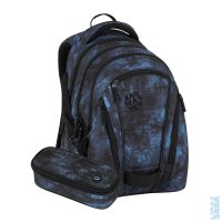 Studentsk� set BAG 25 B � �erno-modr� batoh + pen�l, Bagmaster