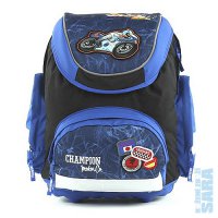 Školní batoh do první třídy Fashion Line 022799 - Champion motorka, Target