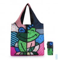 Skládací nákupní taška na zip SHOPPING BAG 22 D FROG - barevná kabelka, Bagmaster