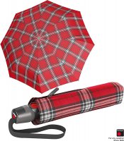 Dámský vystřelovací deštník T.200 check Duomatic 9532005190, KNIRPS