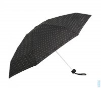 TAMBRELLA Light minimals balck - Dámský malý skládací deštník 722365MT02 černý, TAMARIS
