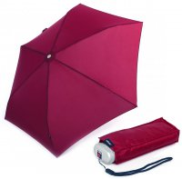 Dámský malý skládací deštník Travel 89815135 burgundy, KNIRPS