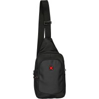 Bodybag batoh na jedno rameno černý ME-051, TRAVEL' N ' MEET
