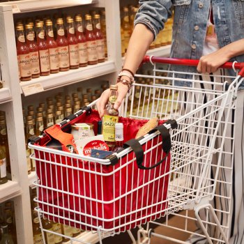 Nákupní taška do nákupního košíku easyshoppingbag red UJ3004, Reisenthel