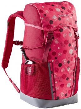 Dětský batoh na výlety Puck 14  bright pink/cranberry, VAUDE