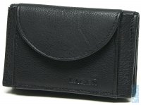 Malá kožená peněženka W-2030 černá, Lagen